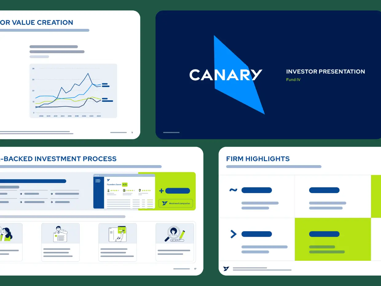 Apresentação para investidores da Canary