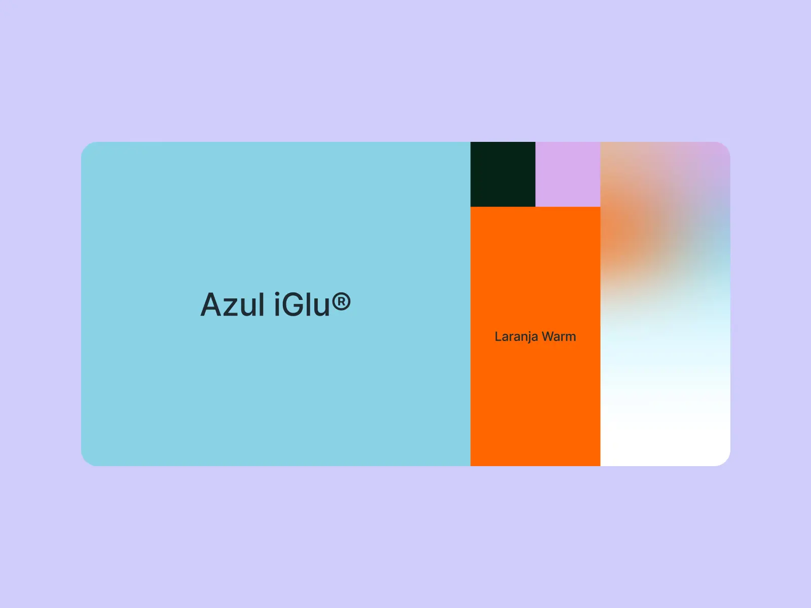 Paleta de cores iGlu
